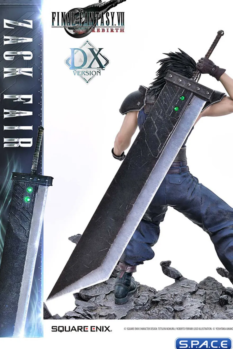 1/4 Scale Zack Fair Deluxe Square Enix Masterline Statue