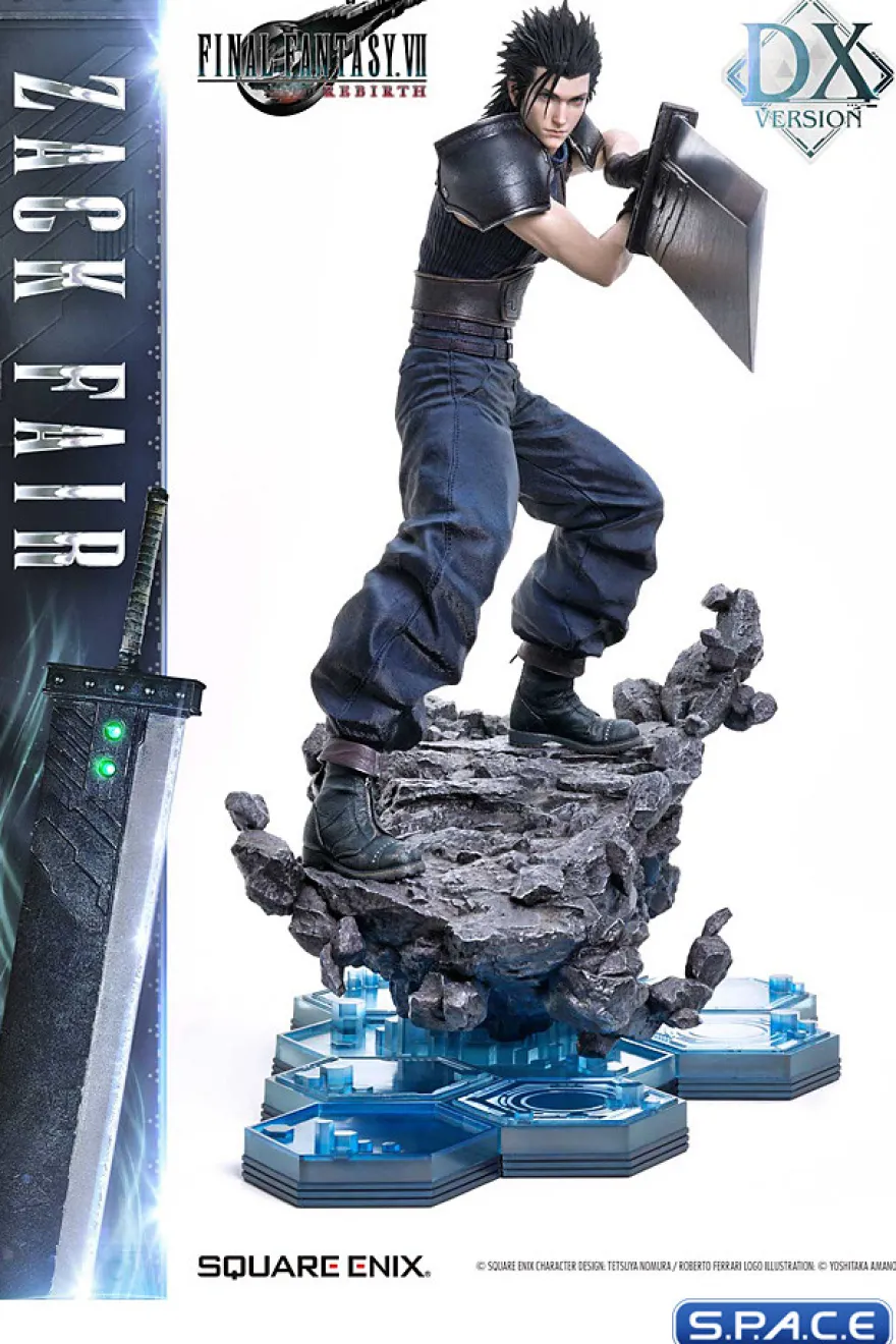 1/4 Scale Zack Fair Deluxe Square Enix Masterline Statue