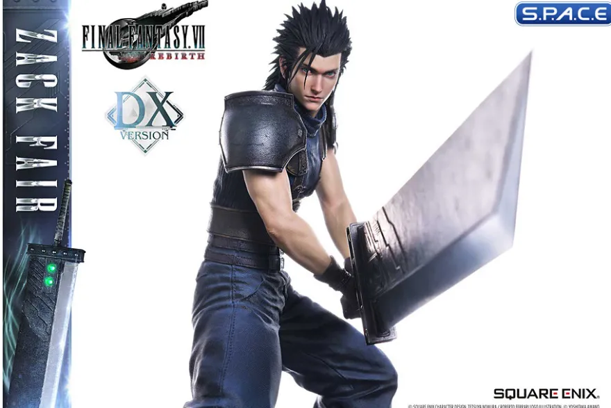 1/4 Scale Zack Fair Deluxe Square Enix Masterline Statue