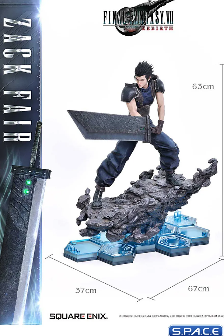 1/4 Scale Zack Fair Square Enix Masterline Statue