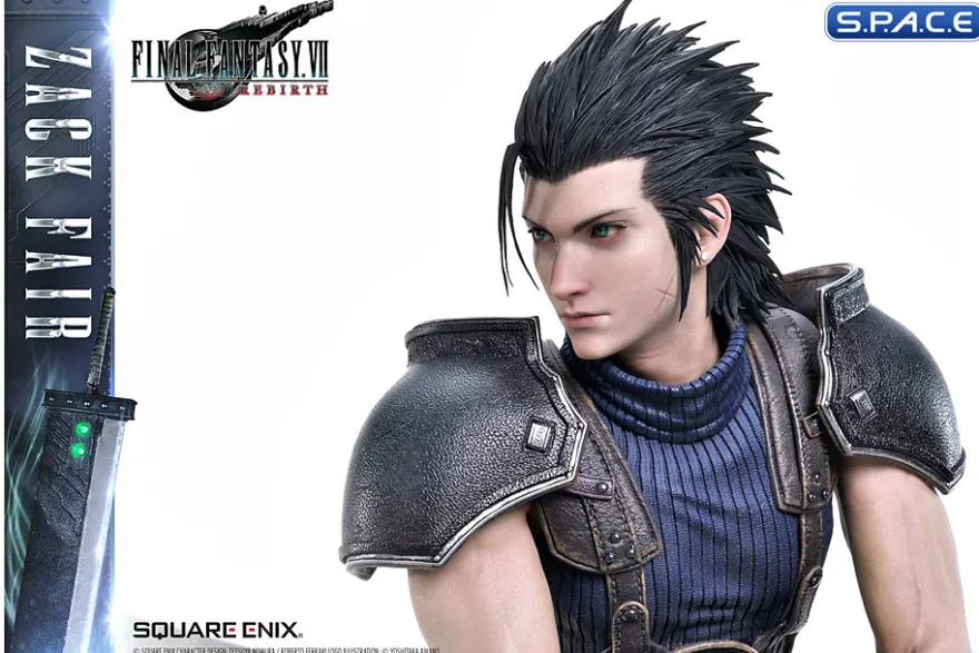1/4 Scale Zack Fair Square Enix Masterline Statue
