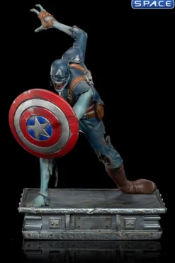 1/10 Scale Zombie Captain America Art Scale Statue