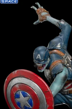 1/10 Scale Zombie Captain America Art Scale Statue