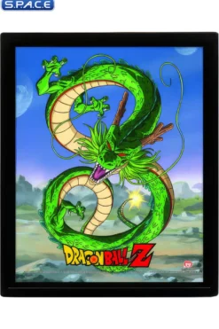 Shenron Unleashed framed 3D Lenticular Poster