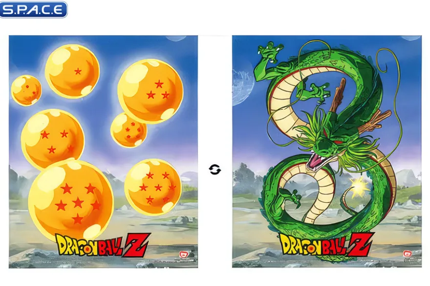 Shenron Unleashed framed 3D Lenticular Poster