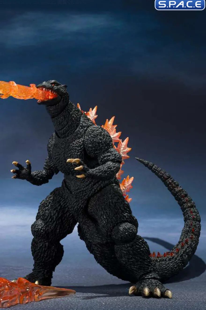 S.H.MonsterArts Godzilla Heat Ray Version vs. New Gotengo