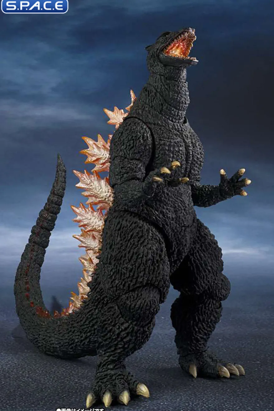 S.H.MonsterArts Godzilla Heat Ray Version vs. New Gotengo