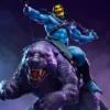 Skeletor & Panthor Classic Deluxe Maquette