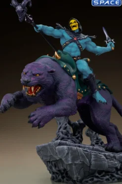 Skeletor & Panthor Classic Deluxe Maquette