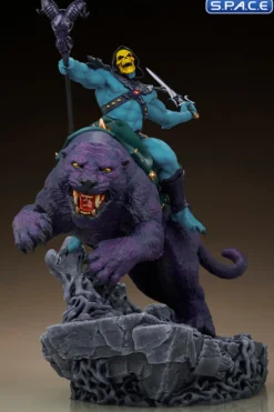 Skeletor & Panthor Classic Deluxe Maquette