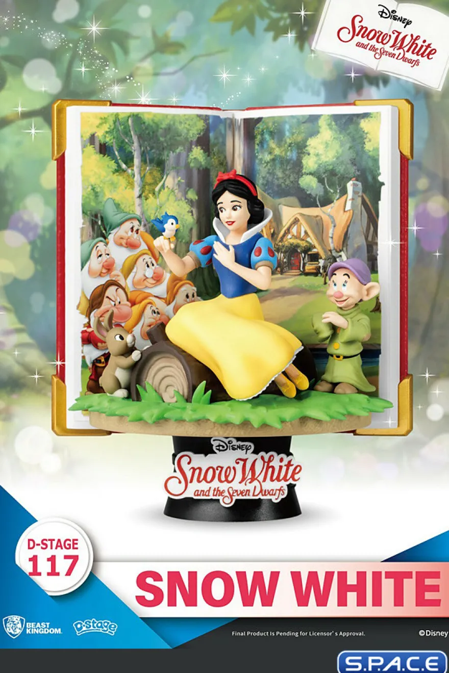 Snow White Story Book Diorama Stage 117