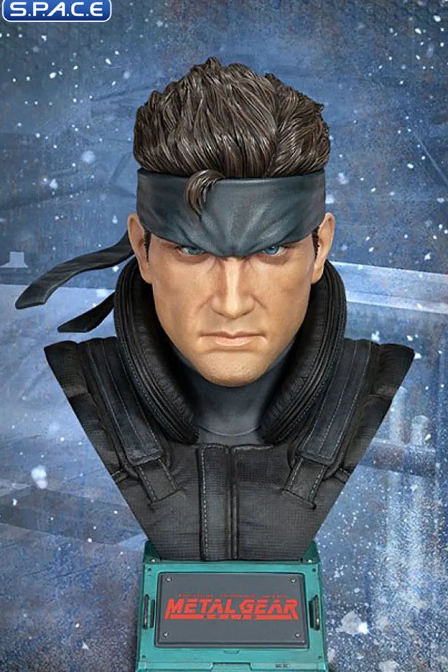 1:1 Solid Snake Life-Size Bust