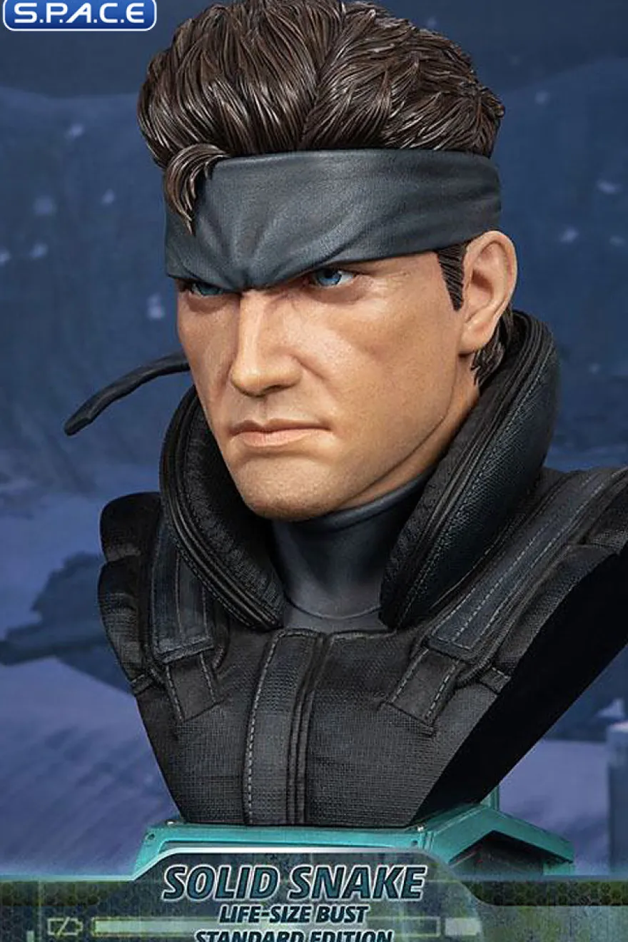 1:1 Solid Snake Life-Size Bust