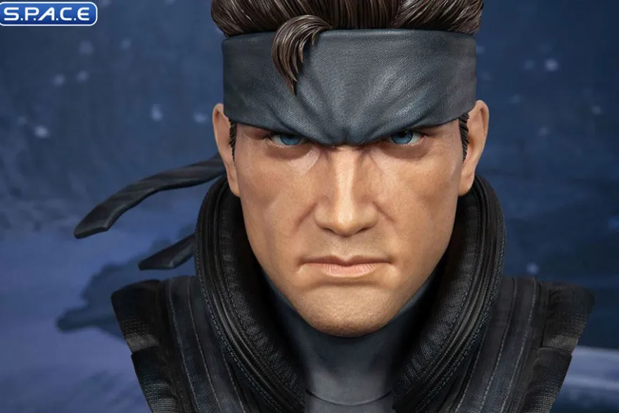 1:1 Solid Snake Life-Size Bust