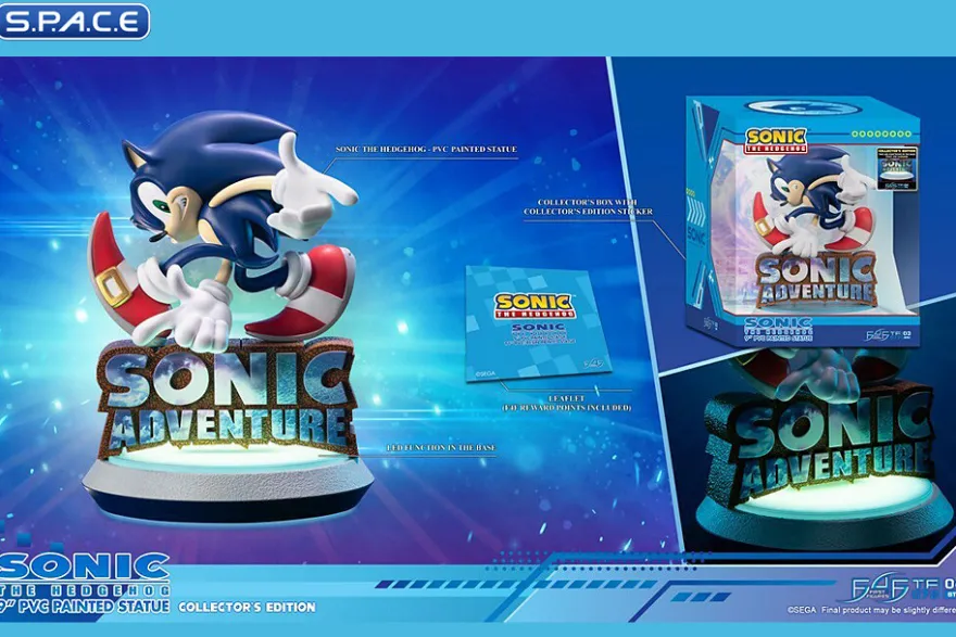 Sonic the Hedgehog PVC Statue - Collector's Edition