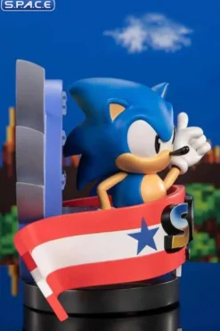 Sonic the Hedgehog Titel Screen Statue