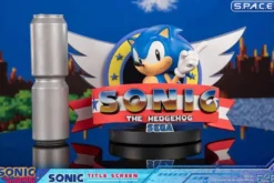 Sonic the Hedgehog Titel Screen Statue