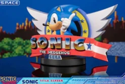Sonic the Hedgehog Titel Screen Statue
