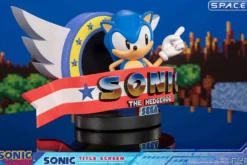 Sonic the Hedgehog Titel Screen Statue