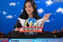 Sonic the Hedgehog Titel Screen Statue