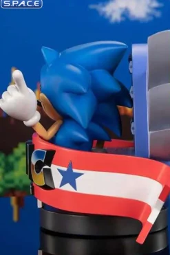 Sonic the Hedgehog Titel Screen Statue
