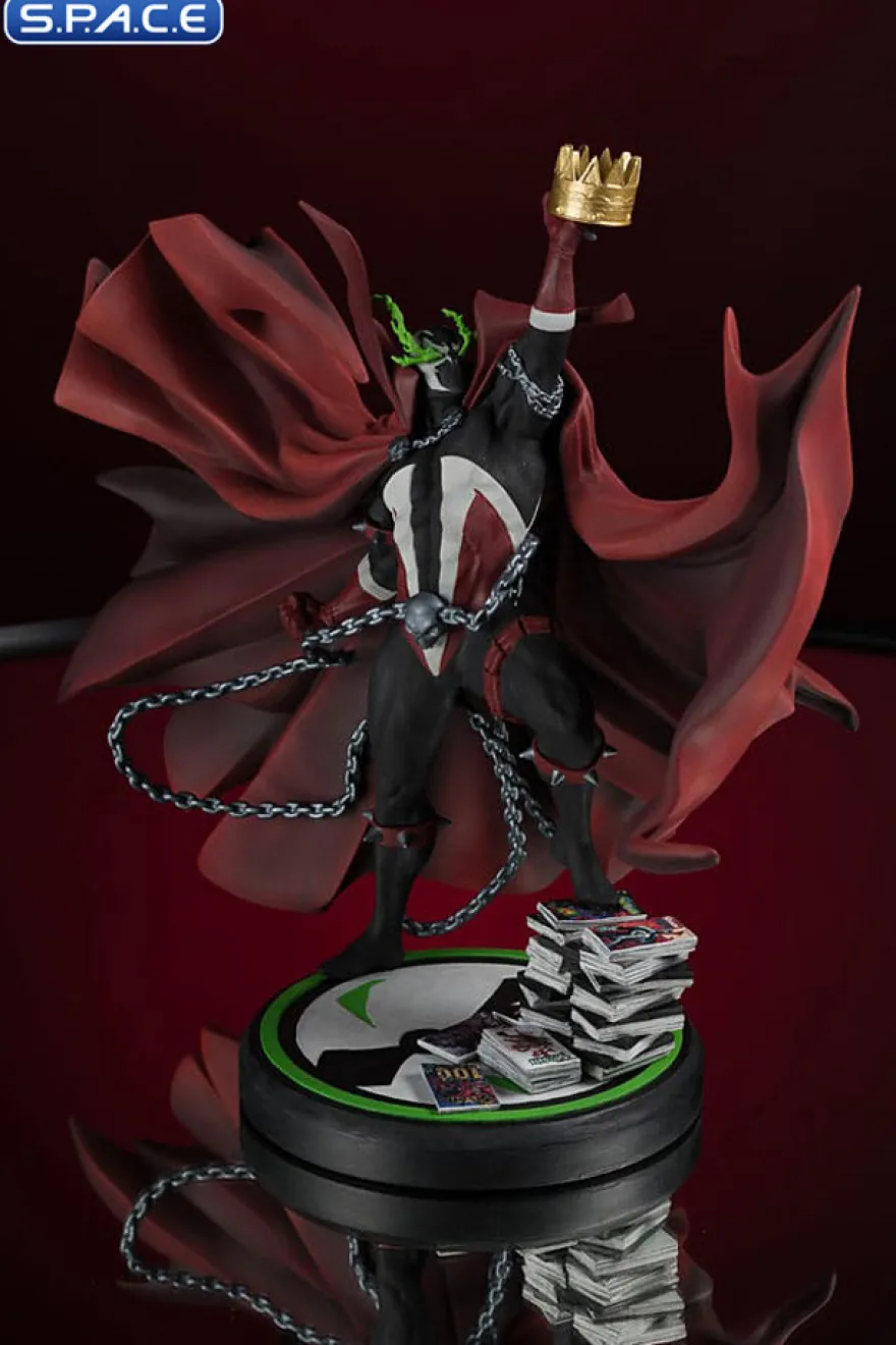Spawn #301 Black White & Red All Over Statue