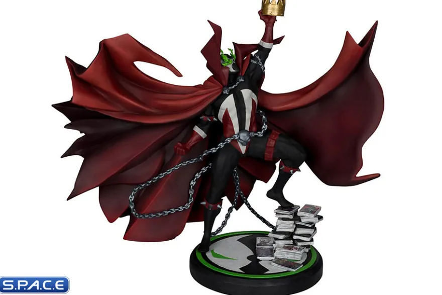 Spawn #301 Black White & Red All Over Statue