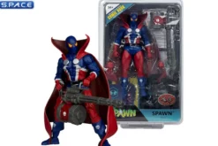 Spawn 1977 red & blue Suit - Platinum Edition