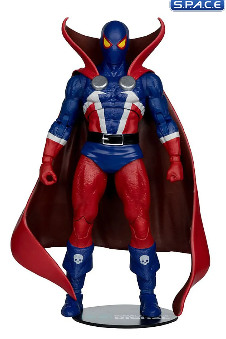 Spawn 1977 red & blue Suit - Platinum Edition