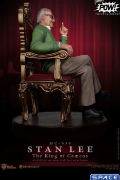 Stan Lee »The King of Cameos« Master Craft Statue