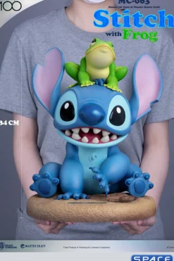 Stitch with Frog Master Craft Statue