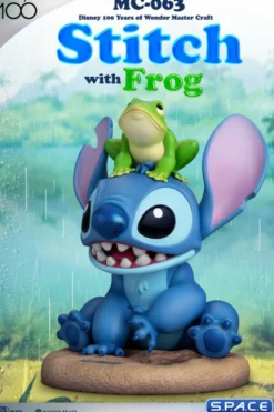 Stitch with Frog Master Craft Statue