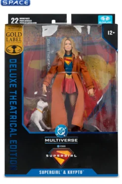 Supergirl & Krypto from Supergirl Gold Label Collection
