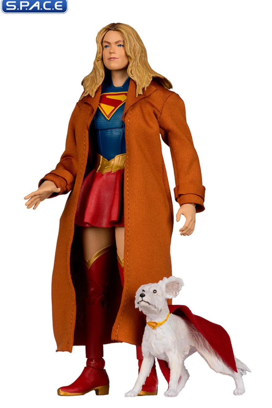 Supergirl & Krypto from Supergirl Gold Label Collection