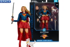 Supergirl & Puppy Krypto from Supergirl