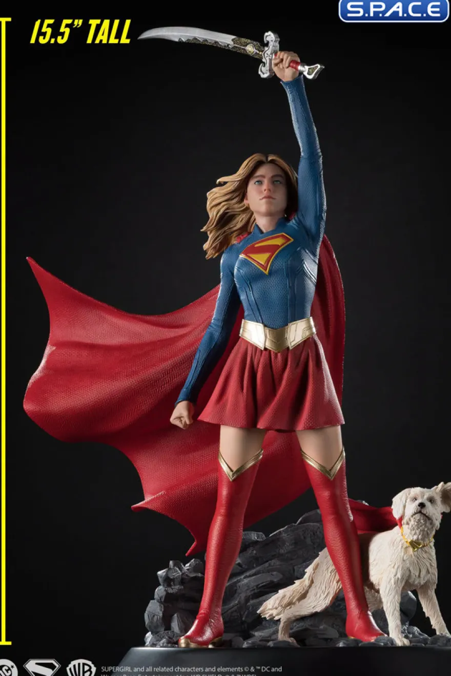 Supergirl Statue