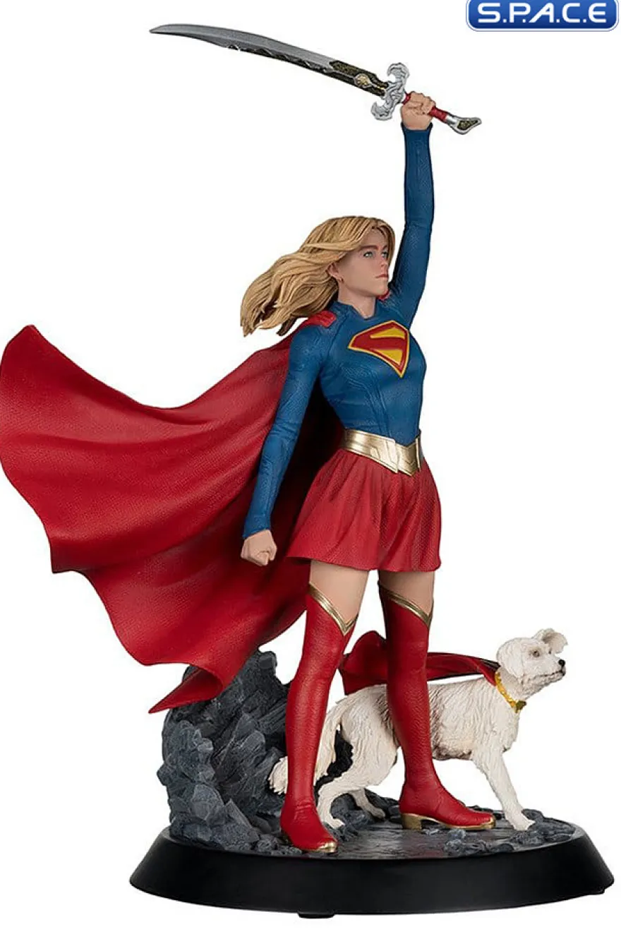 Supergirl Statue