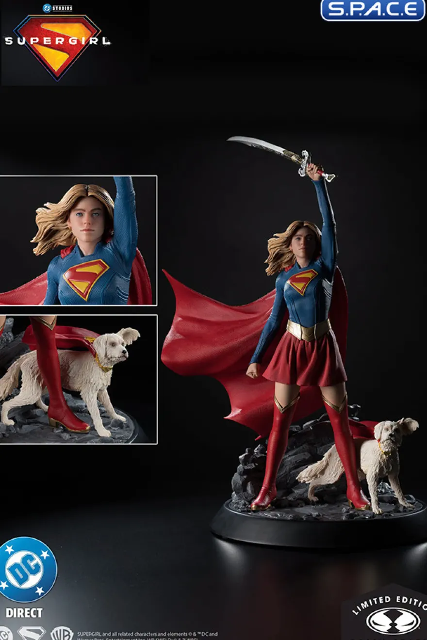 Supergirl Statue