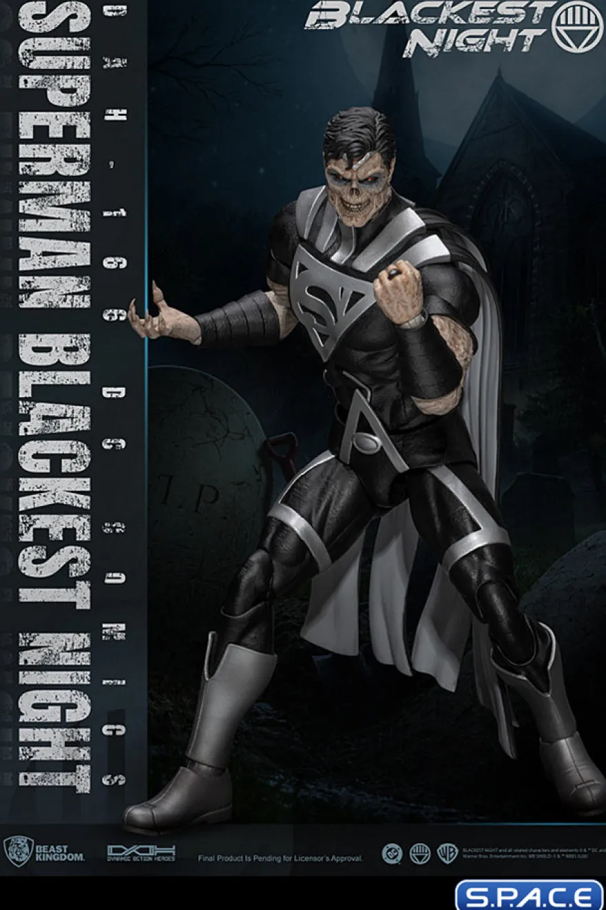 Superman from Blackest Night Dynamic 8ction Heroes