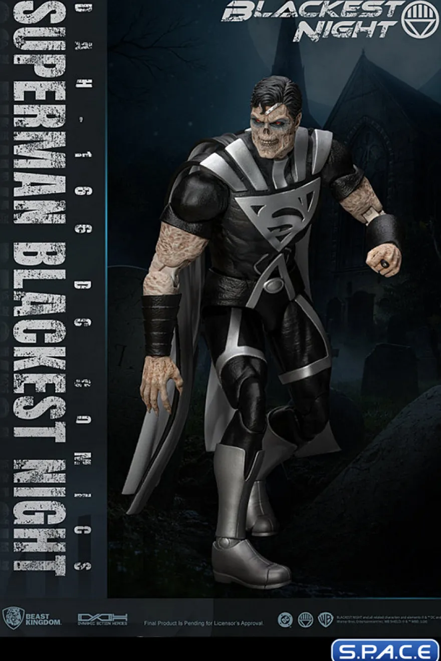 Superman from Blackest Night Dynamic 8ction Heroes