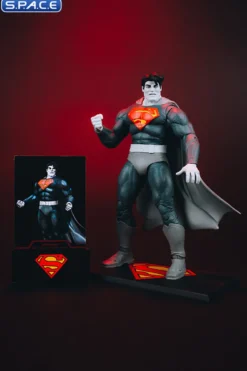 Superman from The Dark Knight Returns - black & white Accent Edition