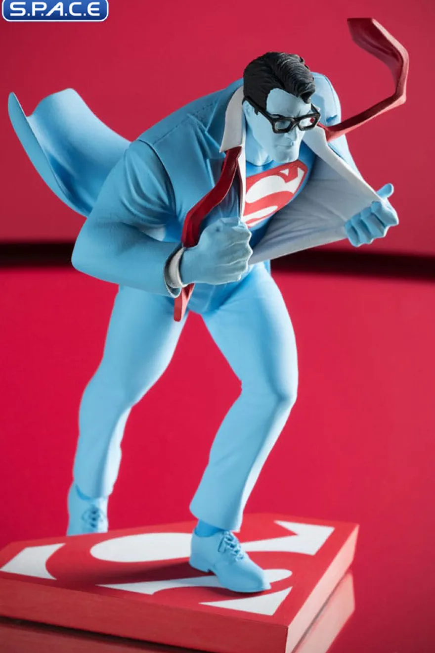 Superman red & blue Statue by Clayton Henry