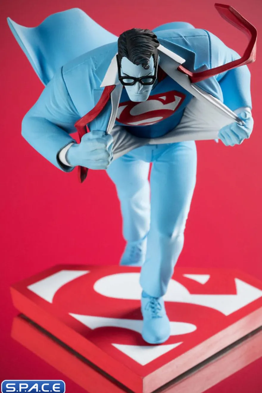 Superman red & blue Statue by Clayton Henry