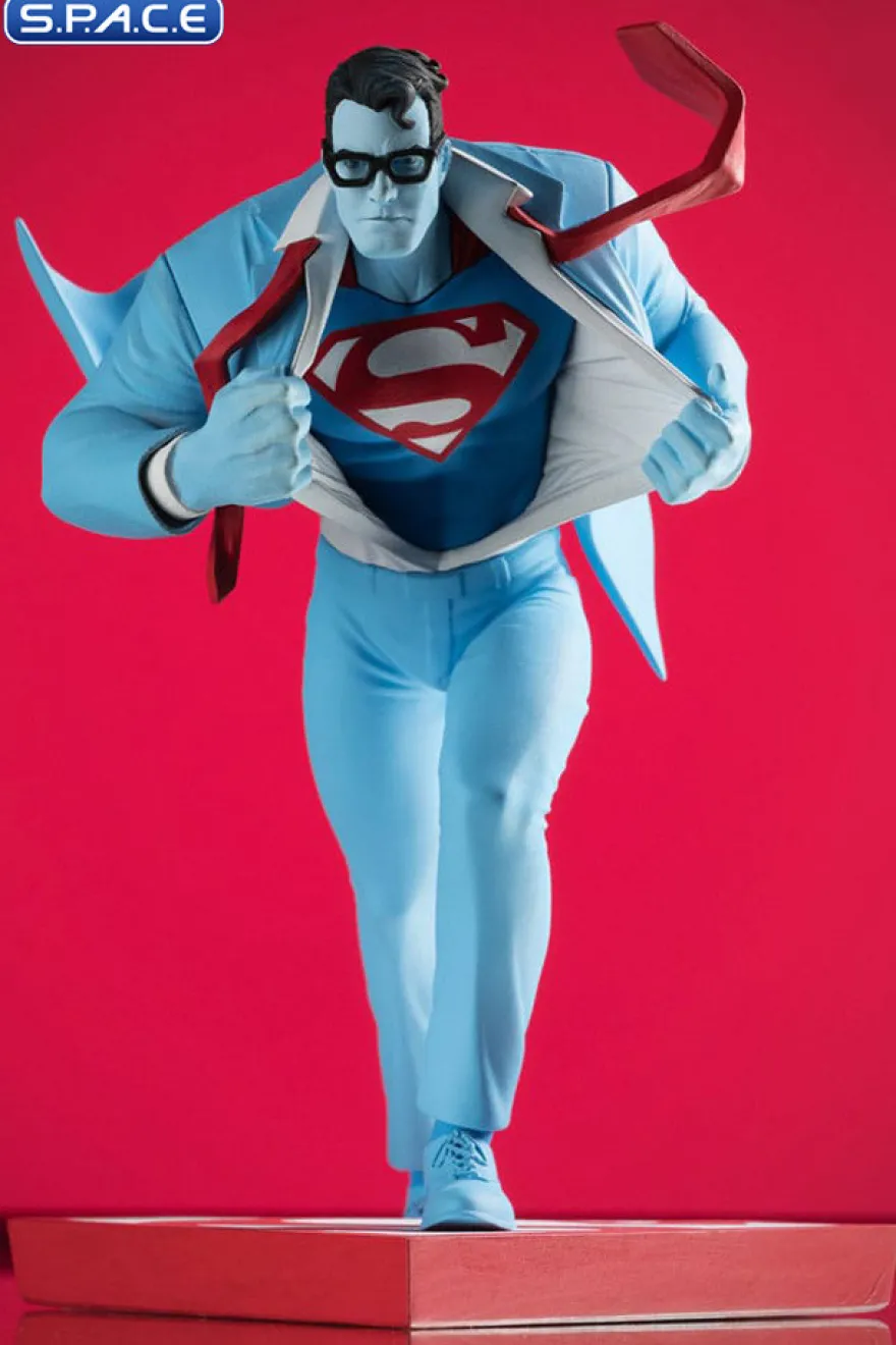 Superman red & blue Statue by Clayton Henry