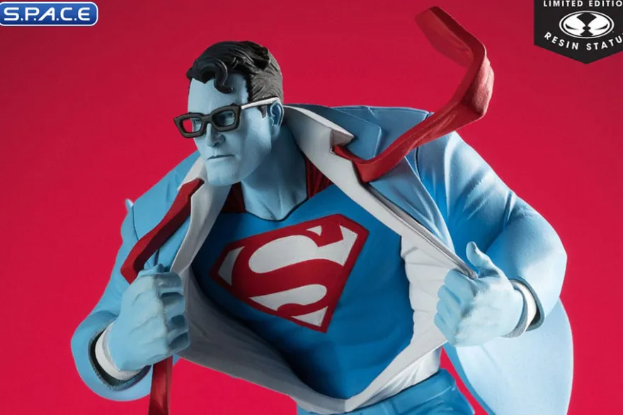 Superman red & blue Statue by Clayton Henry