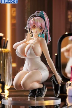 Super Sonico Pop Up Parade L PVC Statue - 15th Mini Dress Version
