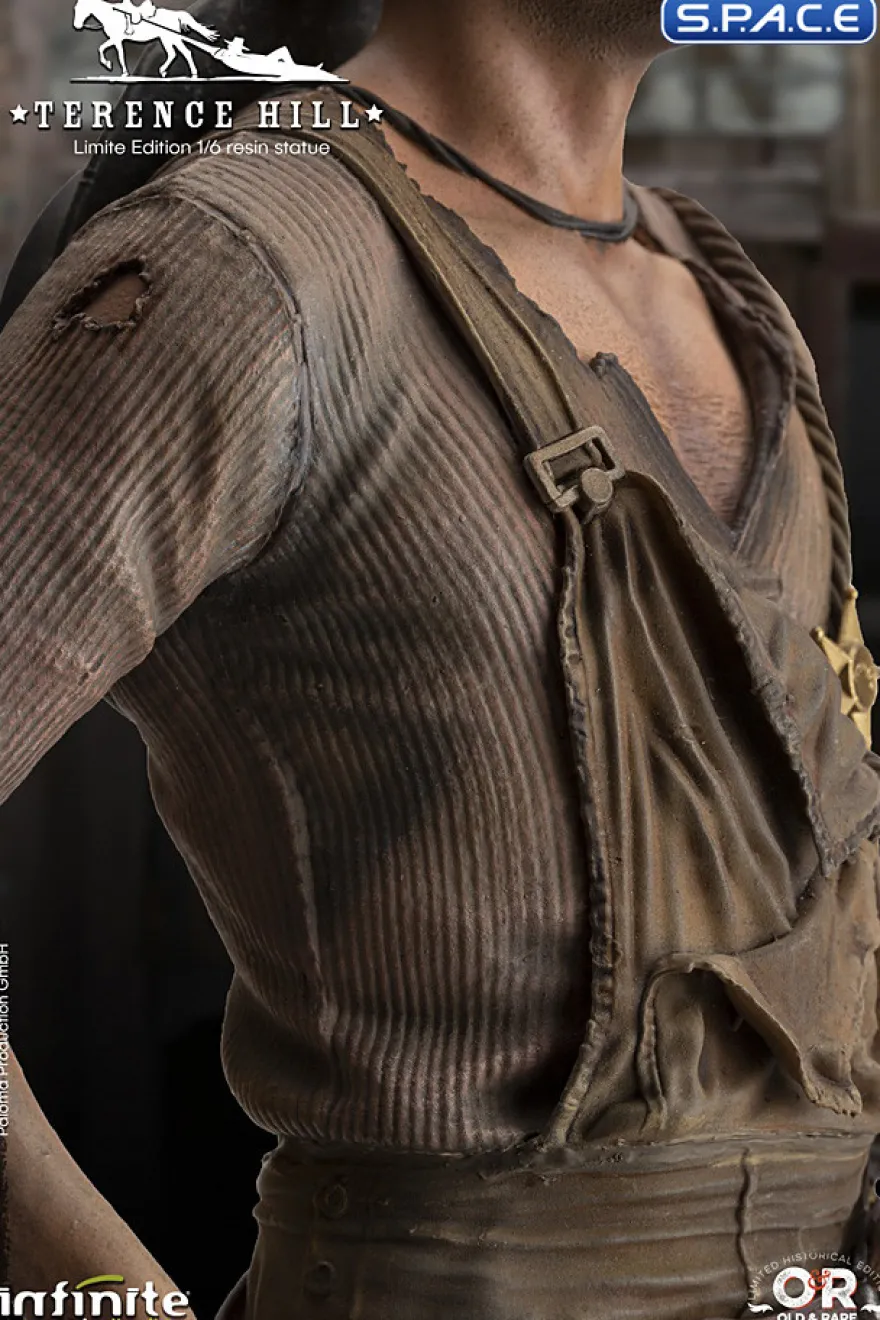 Terence Hill as Trinity Old & Rare Statue