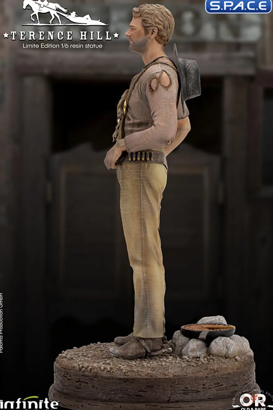 Terence Hill as Trinity Old & Rare Statue