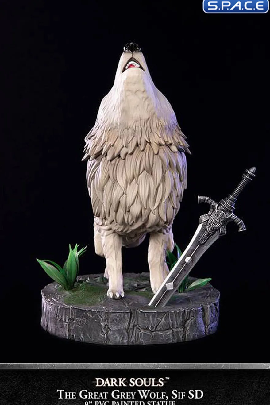 The Great Grey Wolf Sif Super Deformed PVC Statue