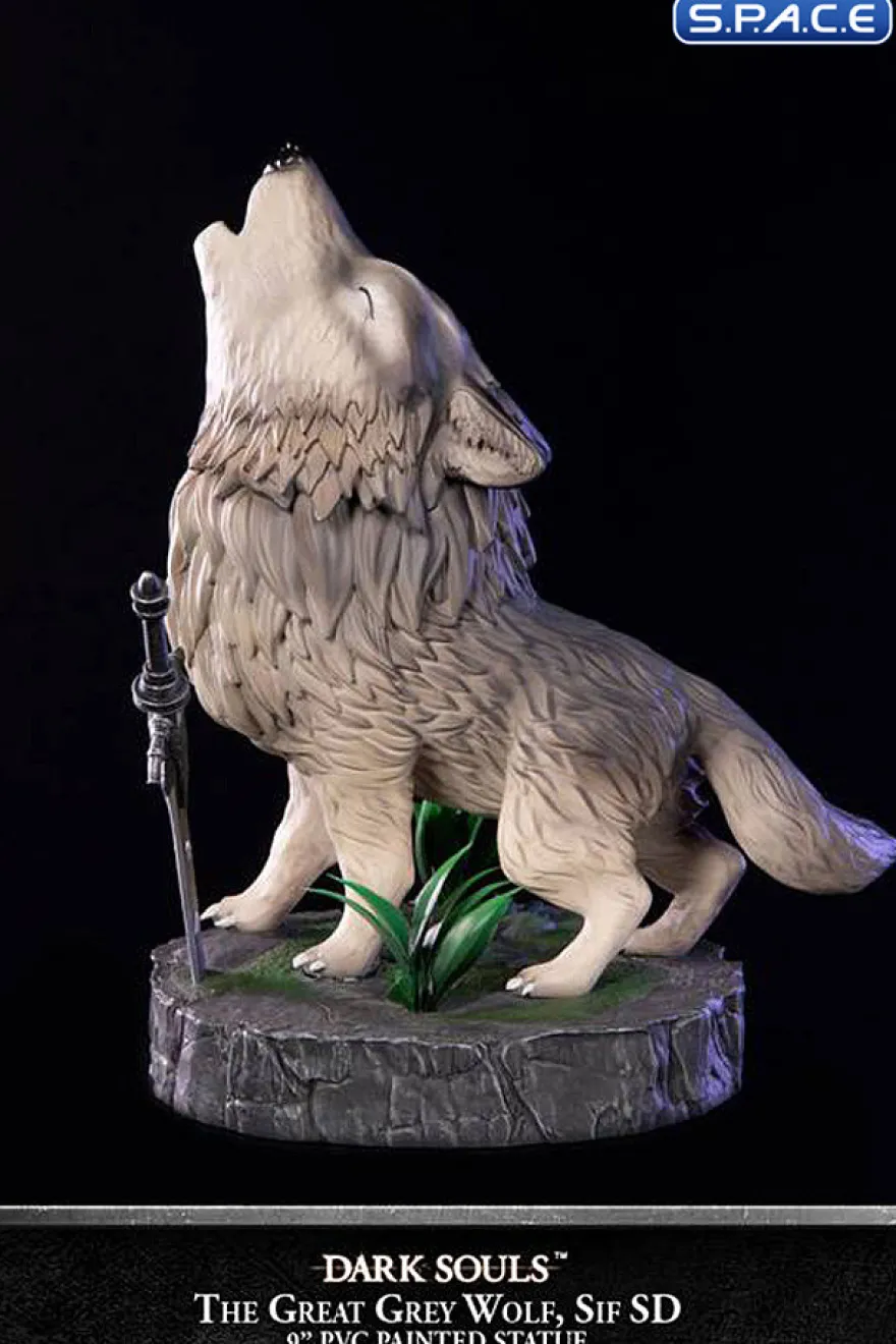 The Great Grey Wolf Sif Super Deformed PVC Statue